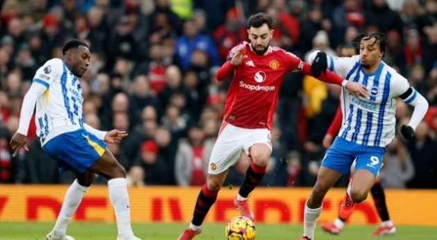 MU thường gặp khó khi đụng Brighton những năm gần đây.