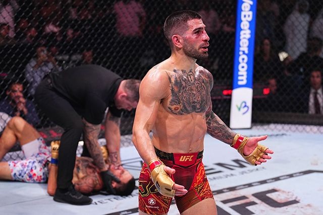 Ilia Topuria tại một sự kiện của UFC