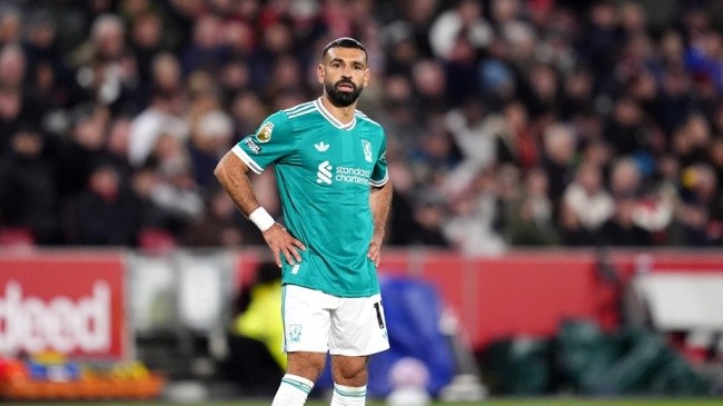 Bàn thắng của Salah không đủ giúp Liverpool tránh thất bại.