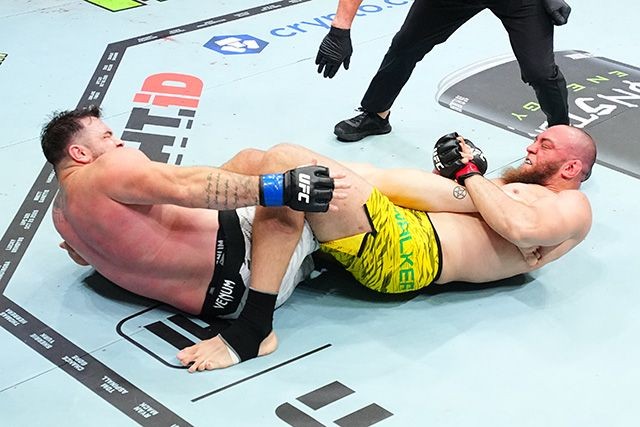 Valter Walker tại sự kiện UFC 321