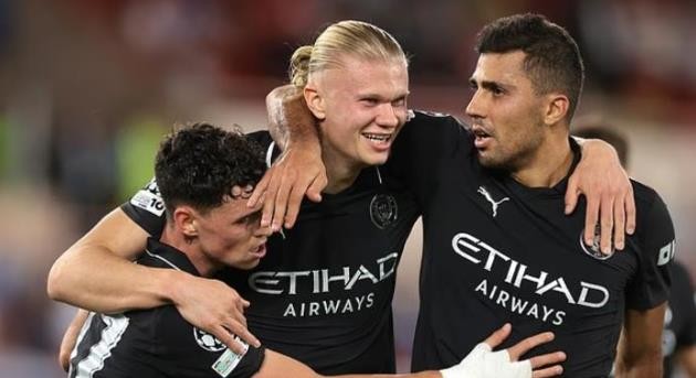 Các ngôi sao Man City vẫn đầy khao khát.