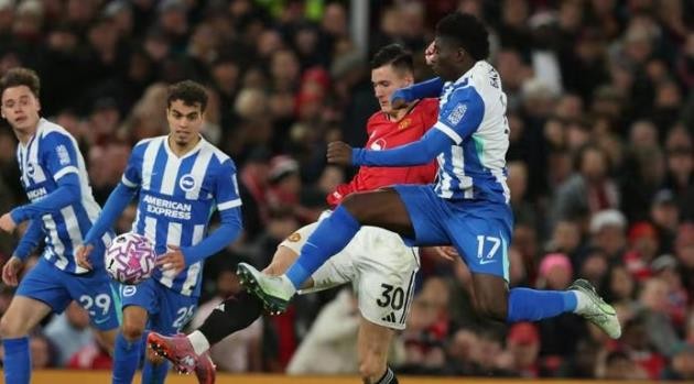 Baleba không thể chứng tỏ giá trị của mình trước MU.