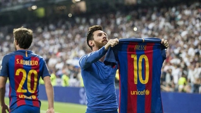 Khoảnh khắc đáng nhớ của Messi.