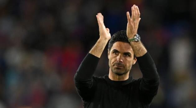 Arteta hài lòng với chiến thắng trước Palace.