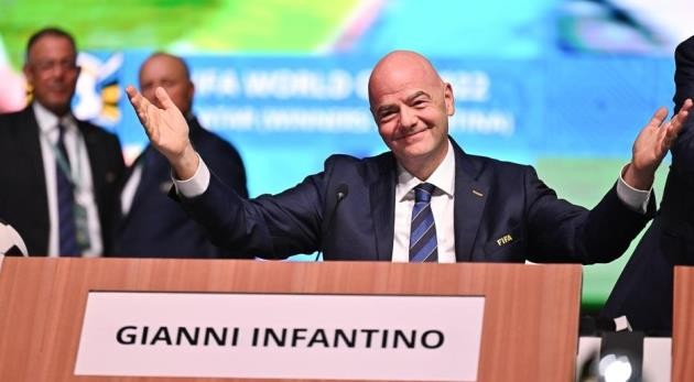 Chủ tịch FIFA Infantino 