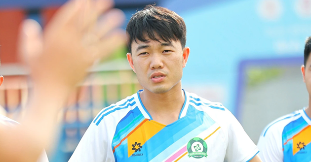 Xuân trường chưa thể hiện được nhiều trong màu áo Đồng Nai. Ảnh: CLB Đồng Nai