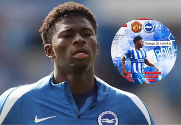 Carlos Baleba tiếp tục bị chỉ trích sau vụ đăng ảnh