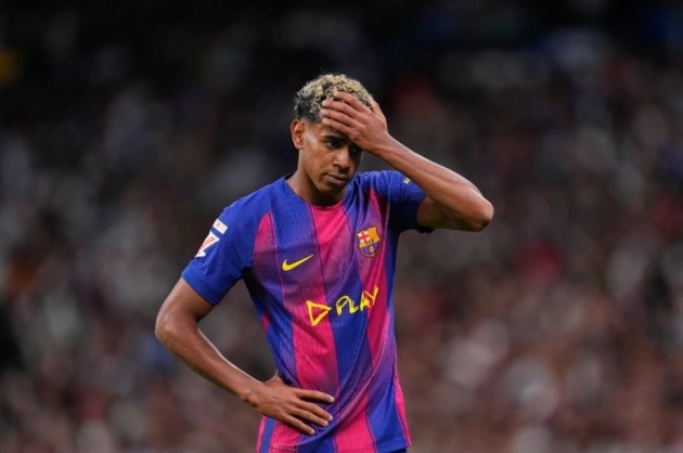 Yamal có trận El Clasico dưới sức.