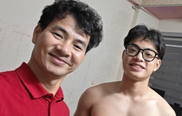 Con trai cả của nghệ sĩ Xuân Bắc gây chú ý 

