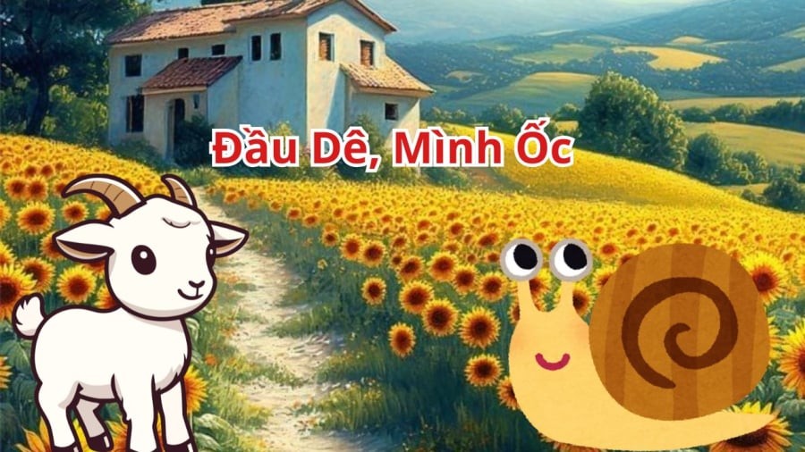 Con gì đầu dê mình ốc?