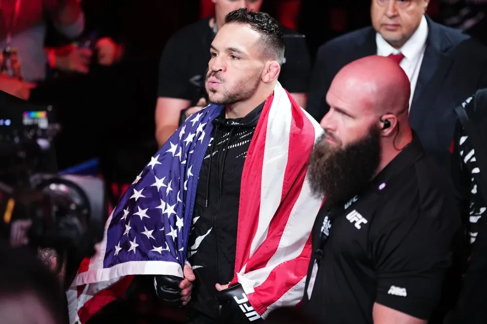Michael Chandler tại sự kiện UFC 314