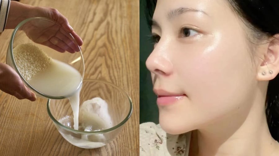Sử dụng nước vo gạo mang lại nhiều lợi ích cho làn da.