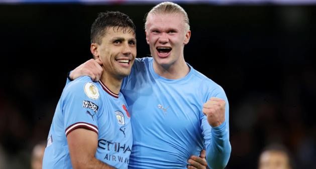 Rodri và Haaland là 2 cầu thủ tối quan trọng của Man City.