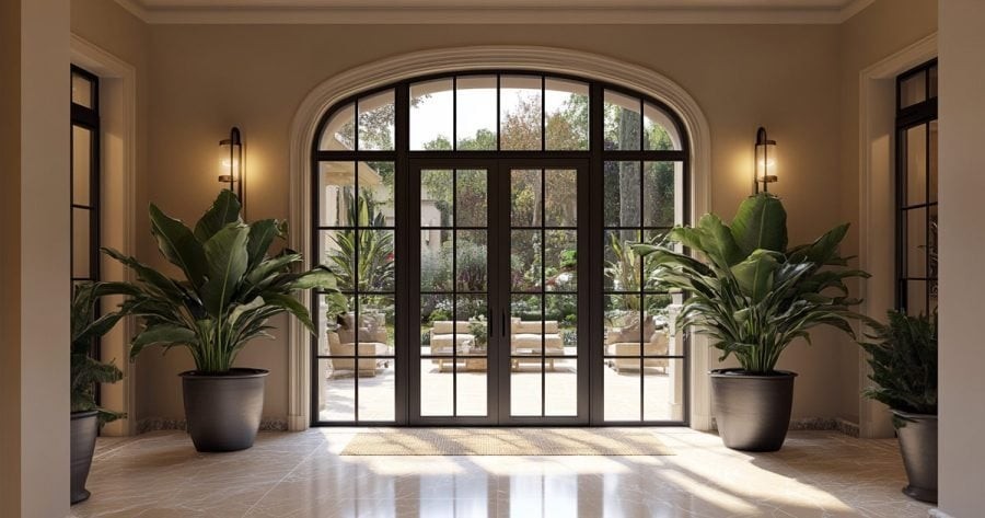 Muốn duy trì nguồn năng lượng tích cực, khu vực trước cửa chính phải sạch sẽ. Ảnh minh họa