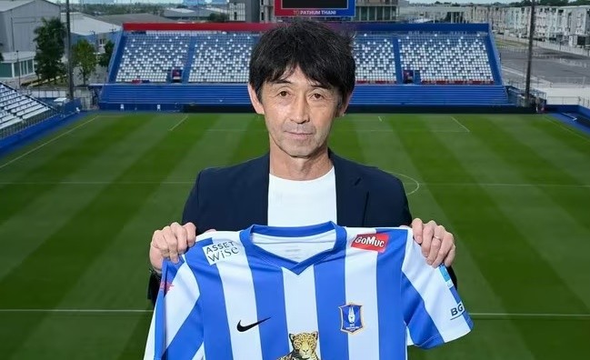 Ông Masatada Ishii sẽ dẫn dắt BG Pathum United sau khi bị LĐBĐ Thái Lan sa thải.