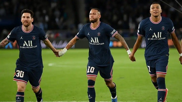 Bộ ba siêu sao không thể giúp PSG giành C1.