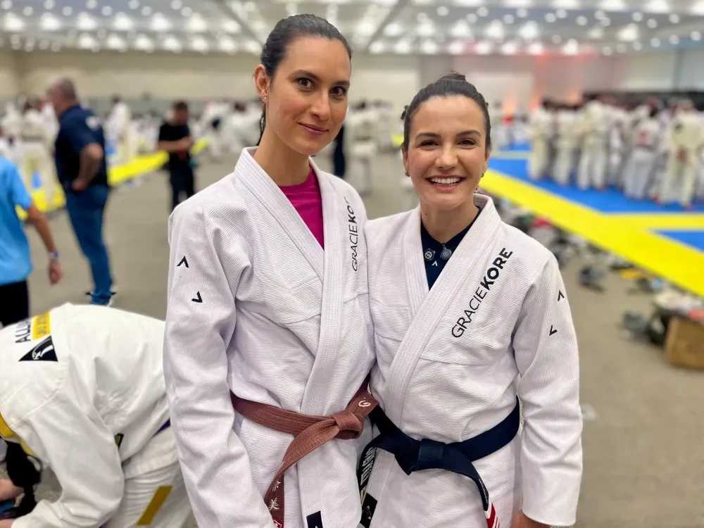 Cesalina and Kyra Gracie