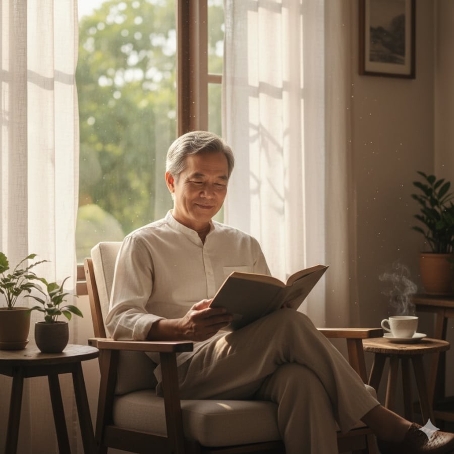 Học cách hòa giải với chính mình giúp tuổi già nhẹ nhõm và tự tại hơn