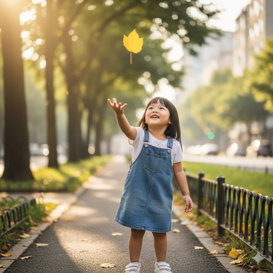 Tư thế đi bộ tiết lộ tâm hồn hiếu kỳ và khả năng sáng tạo của trẻ.