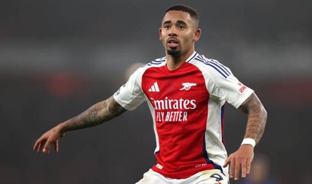 Gabriel Jesus sắp trở lại sau chấn thương dài hạn.