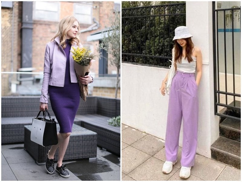 Nếu như những mùa Thu trước tràn ngập gam nâu, be hay xám trầm thì Thu 2025 lại mang đến làn gió tươi mới với sắc tím làm chủ đạo.