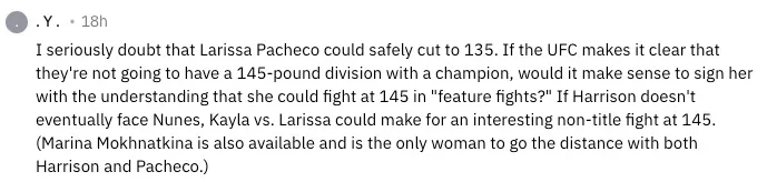 Bình luận về Larissa Pacheco