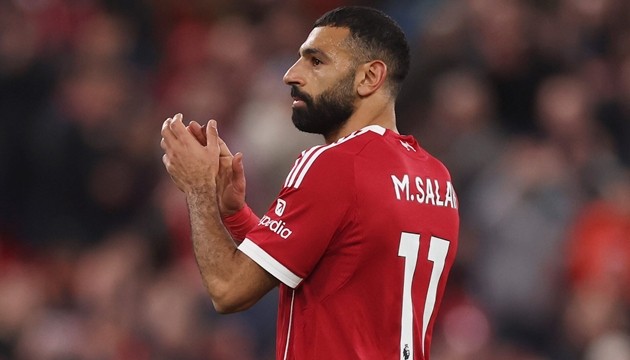 Salah không hài lòng với phong độ thấp của bản thân.