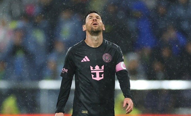 Messi không thể giúp Miami thoát thua.