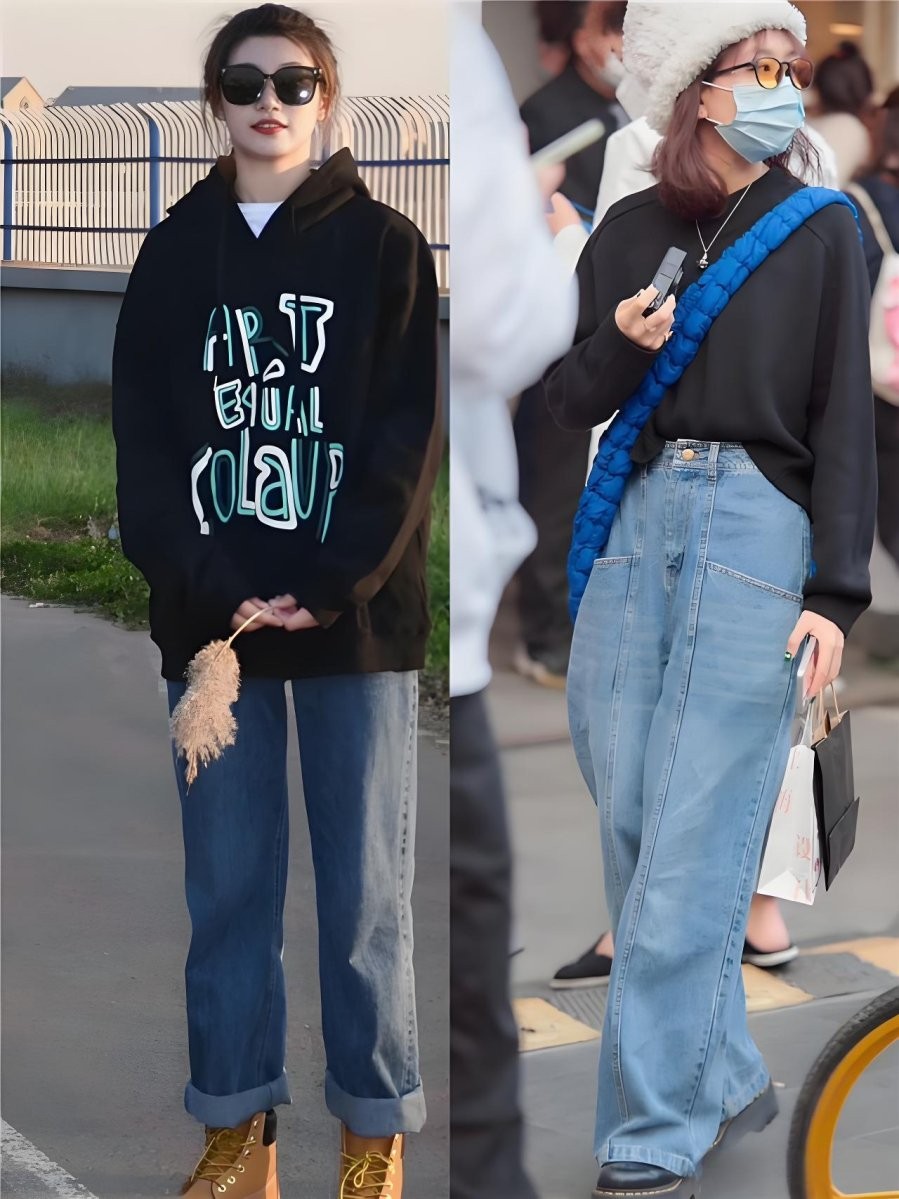 Sự kết hợp này mang đến vẻ ngoài phóng khoáng, năng động mà vẫn rất thời trang.