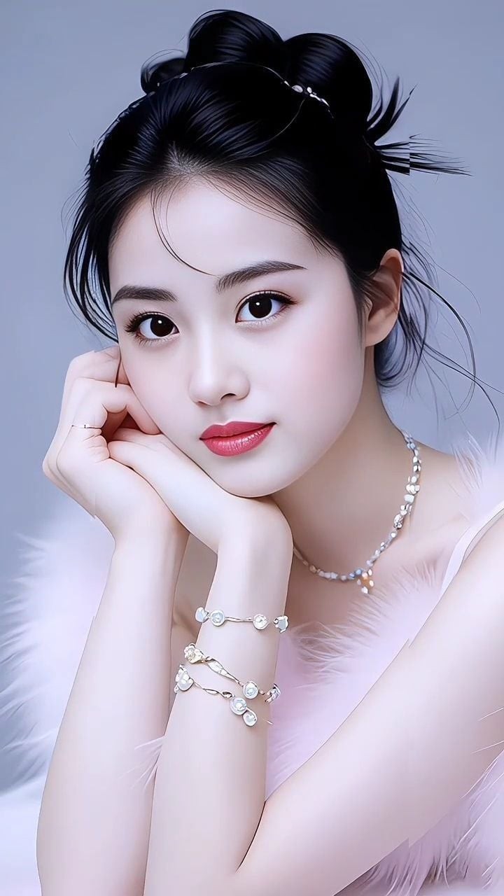 Gương mặt tròn đầy thể hiện phúc khí của phụ nữ