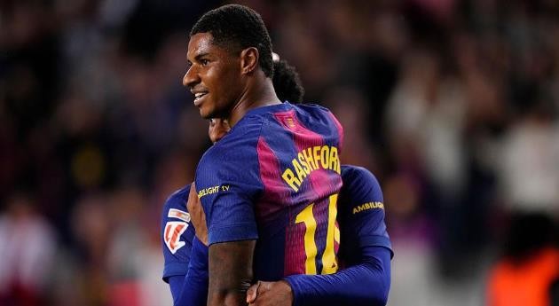 Rashford có khởi đầu tuyệt vời tại Barca.