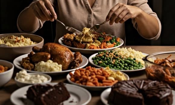 Chế độ ăn không cân đối là một trong những nguyên nhân chính gây rối loạn nội tiết và tổn thương buồng trứng.

