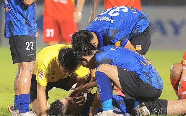 Đinh Quang Kiệt được sơ cứu kịp thời