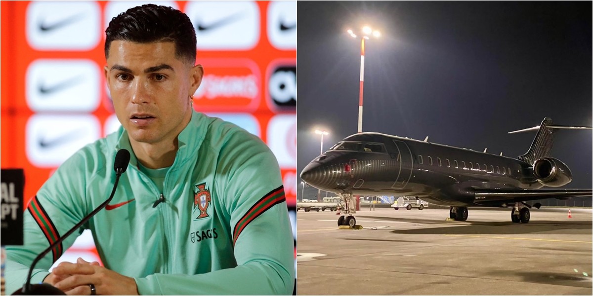Cristiano Ronaldo sở hữu chiếc máy bay riêng trị giá 50 triệu USD.