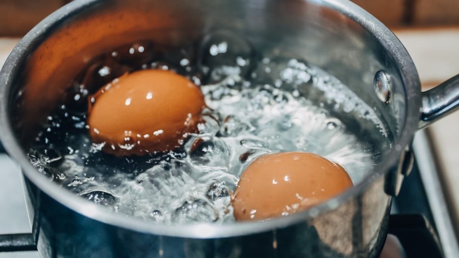 Nước luộc trứng có thể sử dụng làm nước tưới cây.