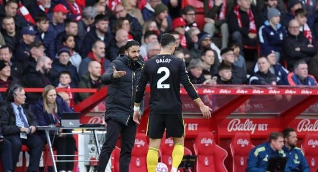 Dalot gây thất vọng từ đầu mùa.