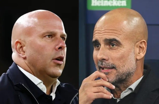 Pep và Slot sẽ bước vào cuộc chiến có thể ảnh hưởng đến vị thế trong cuộc đua vô địch.