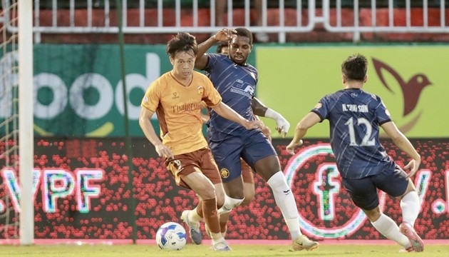 Trận đấu diễn ra đầy kịch tính.