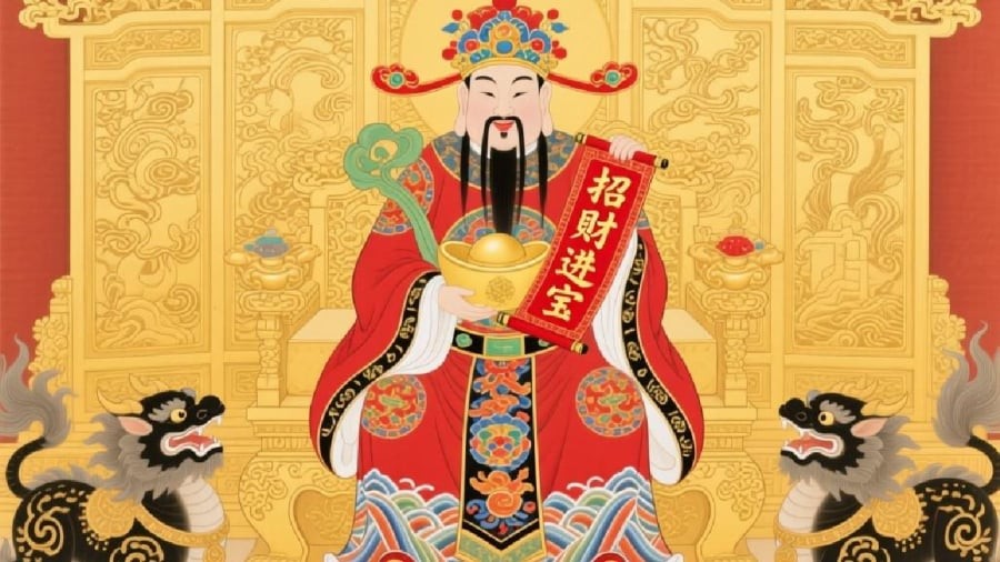 Nhà có khách quý tới thăm được coi là dấu hiệu Thần Tài chiếu cố.