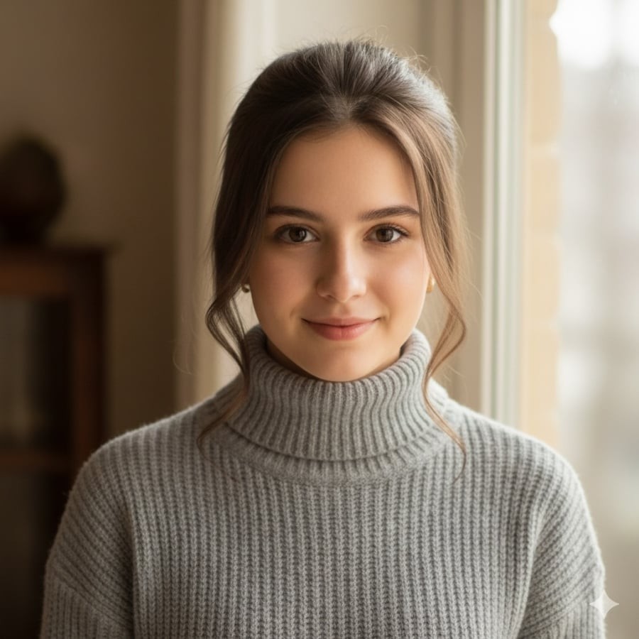 Tóc búi thấp mang đến sự tối giản nhưng sang trọng, giúp tổng thể trông gọn gàng.