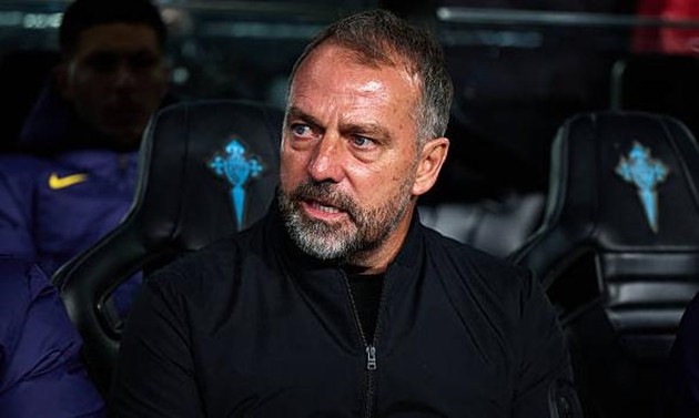 Hansi Flick hài lòng với chiến thắng của Barcelona.