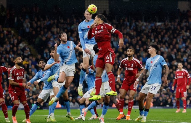 Man City giành chiến thắng thuyết phục trước Liverpool.