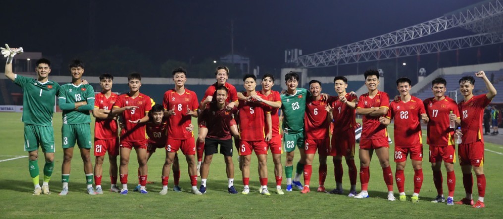 U22 Việt Nam được kỳ vọng giành kết quả tốt trước U22 Trung Quốc. Ảnh: VFF.