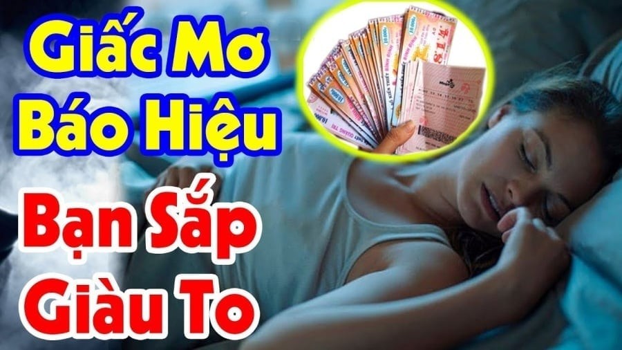 Nhưng giấc mơ thông báo bạn sắp giàu to