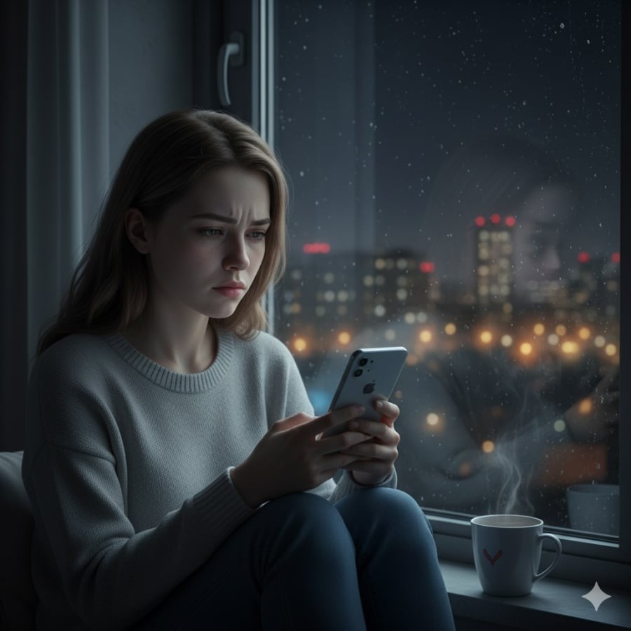 Lướt mạng, so sánh bản thân với người khác trước khi ngủ là “cái bẫy cảm xúc” khiến EQ tụt dốc.