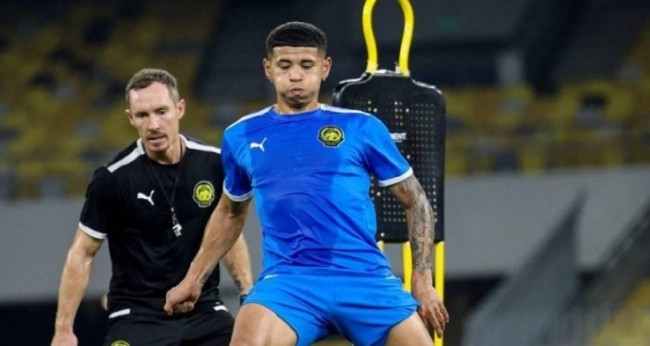 Imanol Machuca trong màu áo tuyển Malaysia.