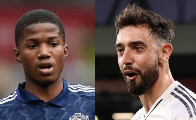 Amorim có thể cân nhắc sử dụng Mainoo và Fernandes trên hàng công.