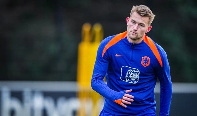 De Ligt trở lại đội tuyển sau những màn trình diễn chất lượng ở MU.