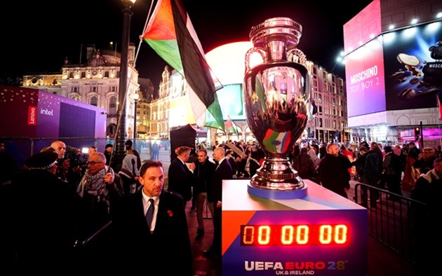 Tuyển Anh sẽ đá khai mạc EURO 2028 tại Etihad