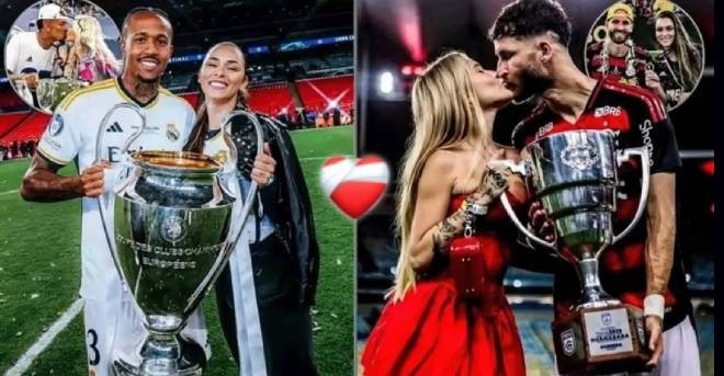 Militao & Pereira gây bất ngờ với màn ‘đổi vợ’ khó ngờ.